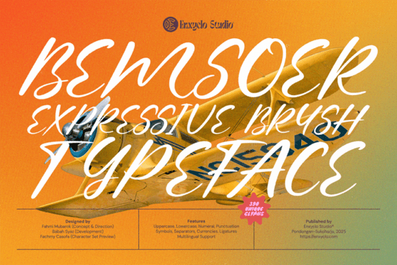 Bemsoer Font: A Bold Script for Brand Identity