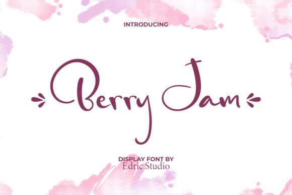 Berry Jam Font: A Web Designer’s Review