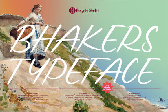 Bhakers Font: Bold Script for Web Headers