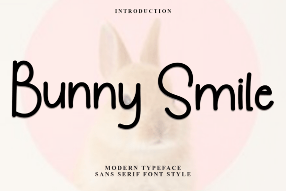Bunny Smile: A Playful Typeface for Editorial Design