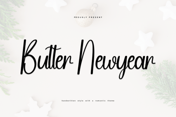 Butter Newyear Font for Modern Web Design