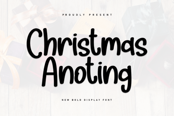 Christmas Anoting: A Handwritten Font for Digital Charm