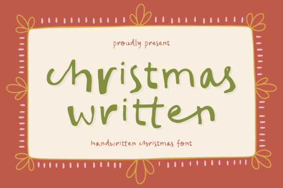 Christmas Written Font for Festive Campaigns