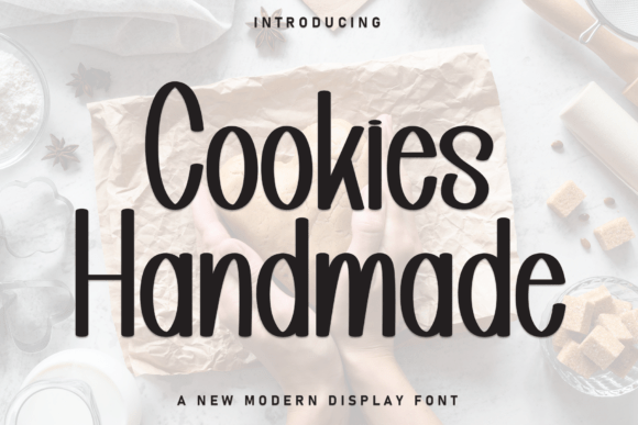 Cookies Handmade: A Charming Typeface for Makers