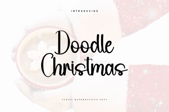 Doodle Christmas Font for Web Design