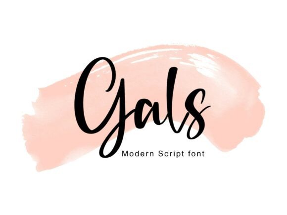 Gals Font: Elevating Brand Identity with Elegant Script