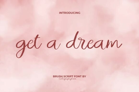Get a Dream: The Perfect Handwritten Font for Crafters