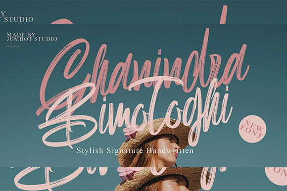Ghanindra Bimothogi: A Bold Script Font for Makers