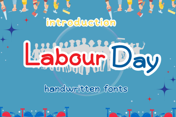 Labour Day Font for Editorial Design