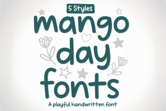 Mango Day Font: A Playful Typeface for Crafters