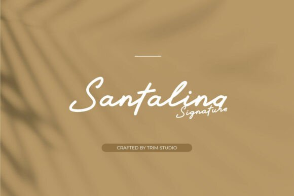 Santalina Typeface for Modern Web Design