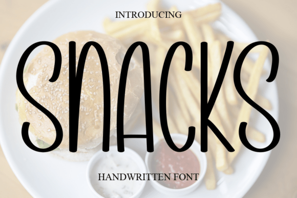 Snacks Font: A Sweet Typeface for Web Design