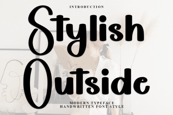 Stylish Outside: A Bold Display Font for Web Design