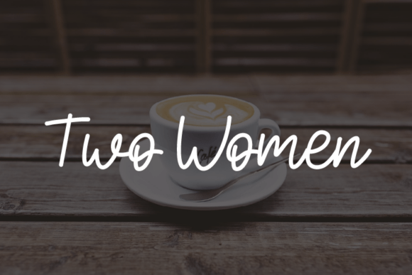 Two Women Typeface for Modern Web Design