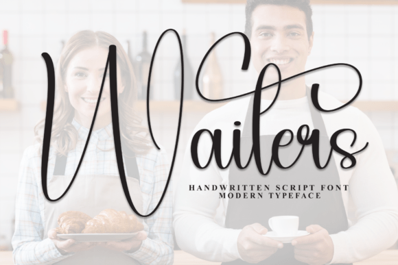 Waiters Typeface: Elegant Script for Branding