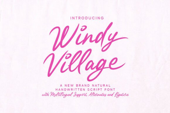 Windy Village Font: A Web Designer’s Guide